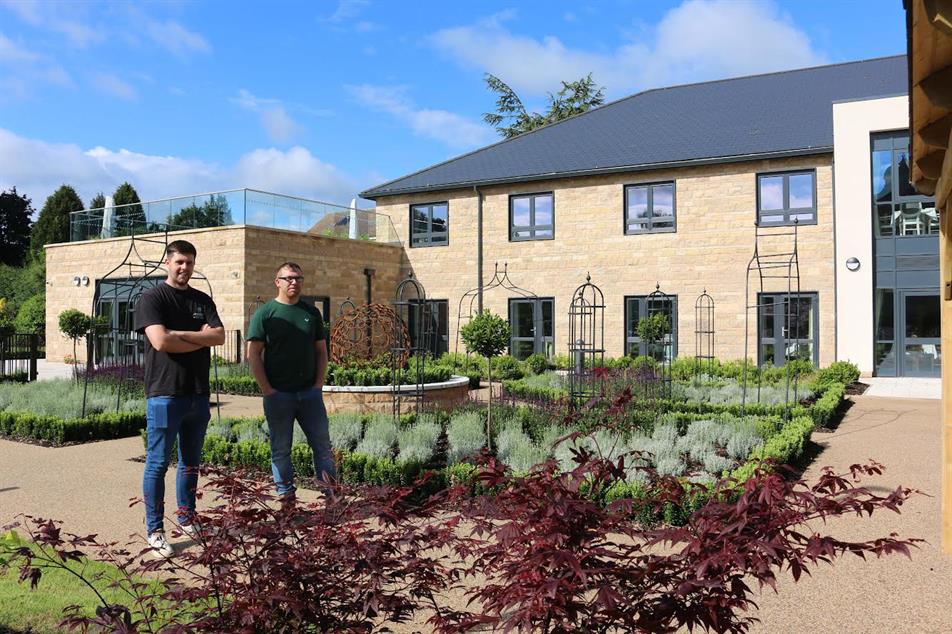  Johnsons employee Jack Witham and Palmers employee Sam Isles 